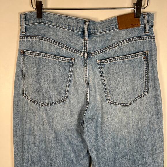 Madewell The Slouchy Boy Jean Light Blue - Picture 7 of 12